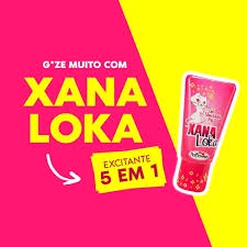 Xana Loka Gel Lubrificante Excitante Feminino 15g Esfria Aquece e Vibra  Hotflowers Sex Shop Gel Mais Vendido