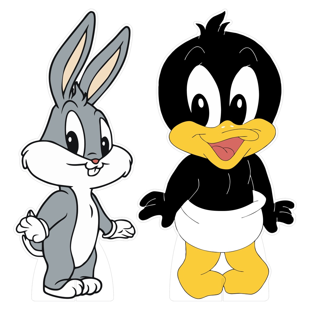 Kit Display de Chão Festa Infantil Baby Looney Tunes (MODELO 1)