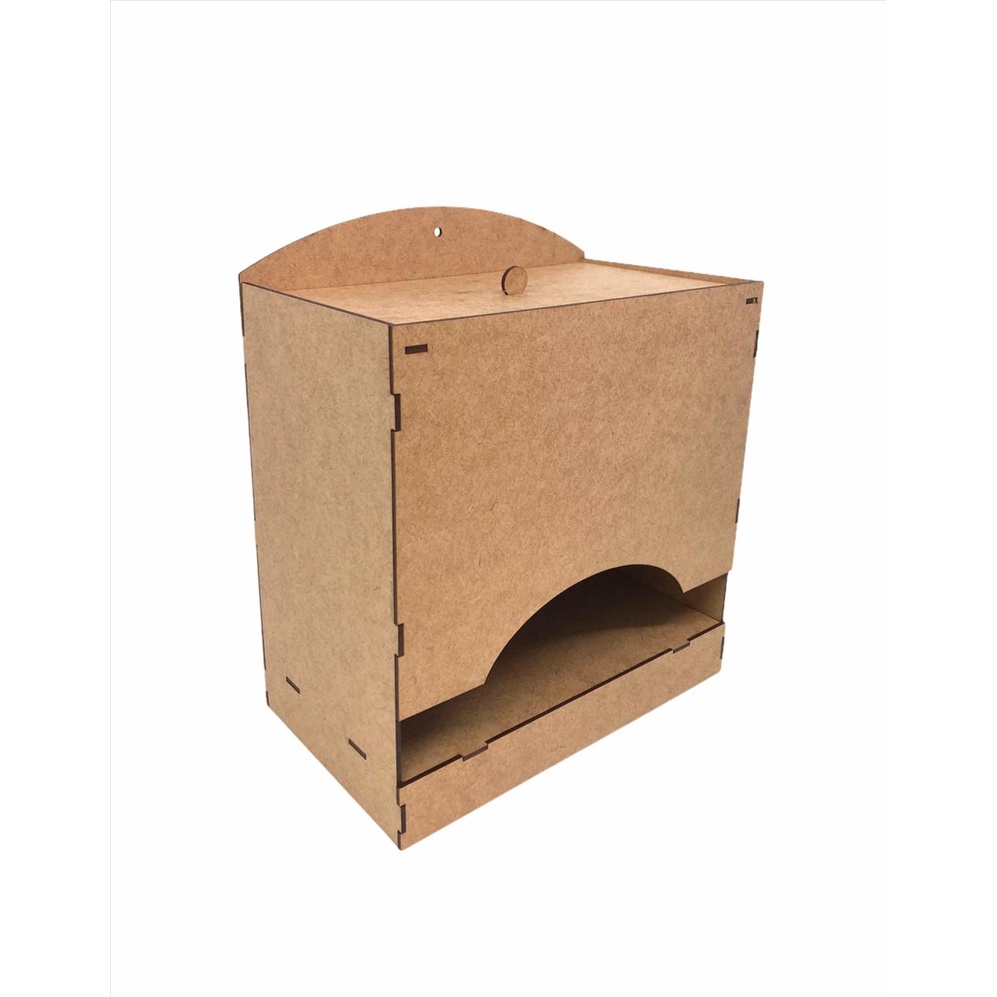 02 Kit bebe higiene organizador em mdf