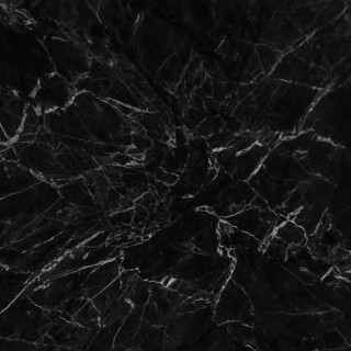 Papel de parede Autoadesivo Mármorizado Preto Pedra 0.5m