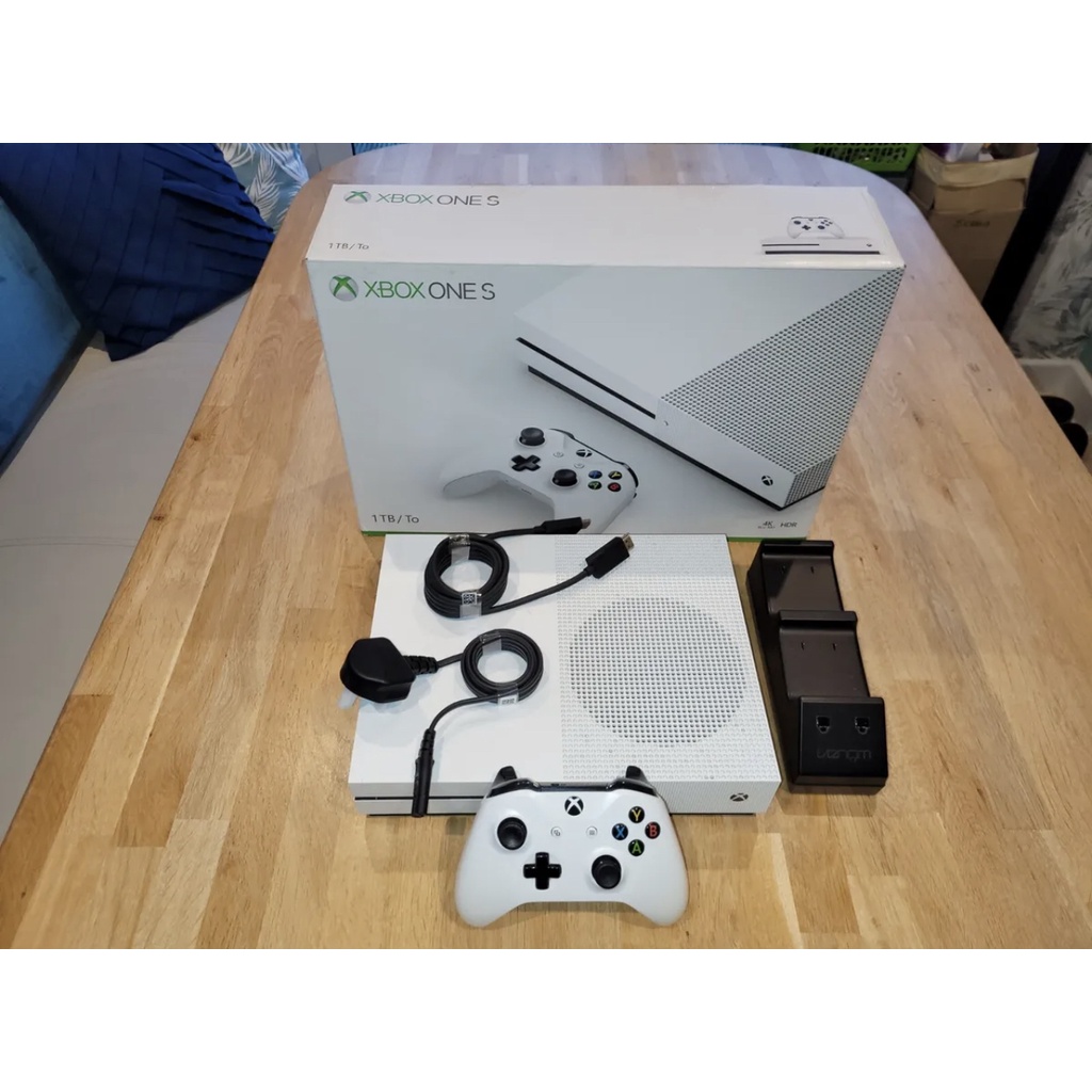 MICROSOFT XBOX ONE S Console 500GB 1681 MICROSOFT XBOX ONE S 500GB VERY  GOOD