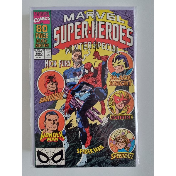 Marvel Super Heroes 4 Winter Special - 1990 - HQ em Inglês - Importado