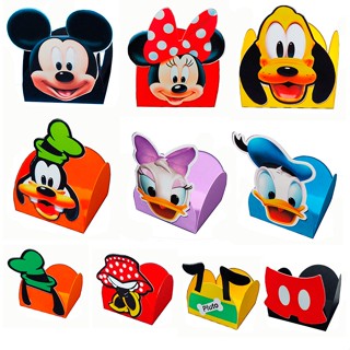 50 Forminhas Turma Mickey Minnie Festa Infantil Brigadeiro Aniversário