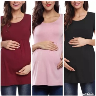 Kit 3 Batas, Gestante, Manga Curta em Oferta na Shopee