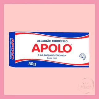 Algodão Hidrófilo Apolo 50g Caixa