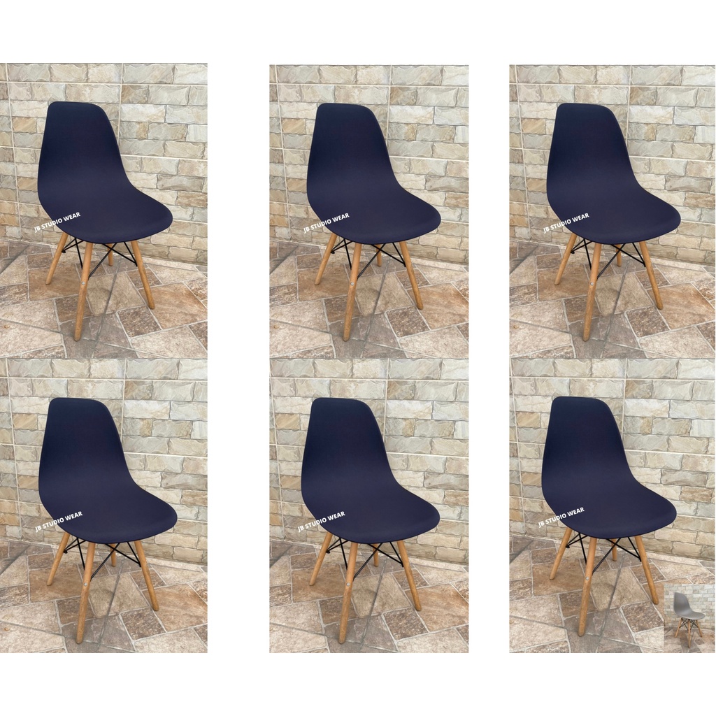 Kit 6 Capas Cadeira Eiffel/ Eames/botone
