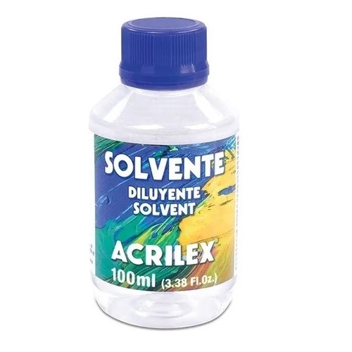 Solvente Diluente 100 Ml Original Acrilex