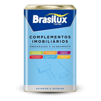 Fundo Preparador De Paredes Base Água 18litros - Brasilux - Home & Living