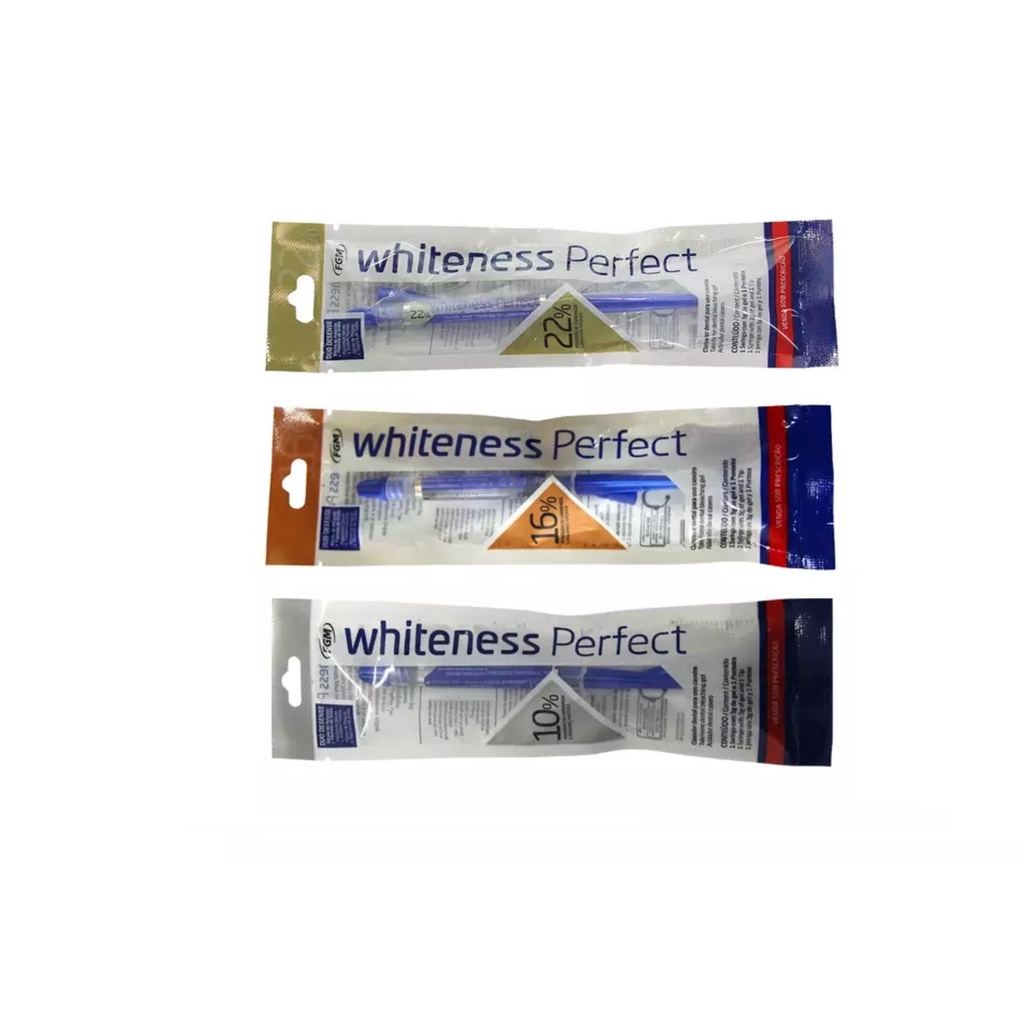 Clareador Dental Whiteness Perfect 10%, 16% e 22% - Original