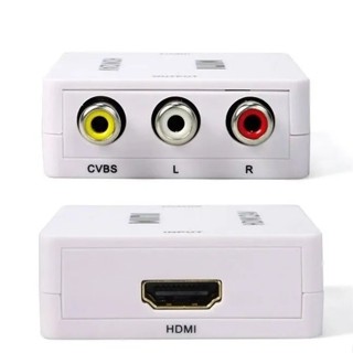 Mini Adaptador Conversor Hdmi X Av Rca Hdmi Av P Shopee Brasil