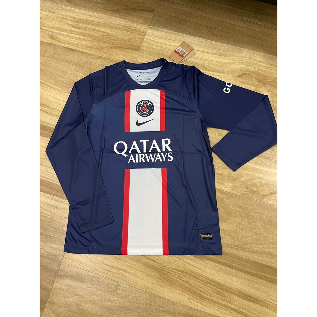 Camisa Psg Manga Longa 20222023 Pronta Entrega Envio Imediato Shopee