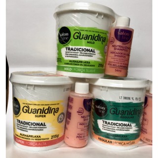 Guanidina Salon line- Alisante, relaxante e redutor de volume.