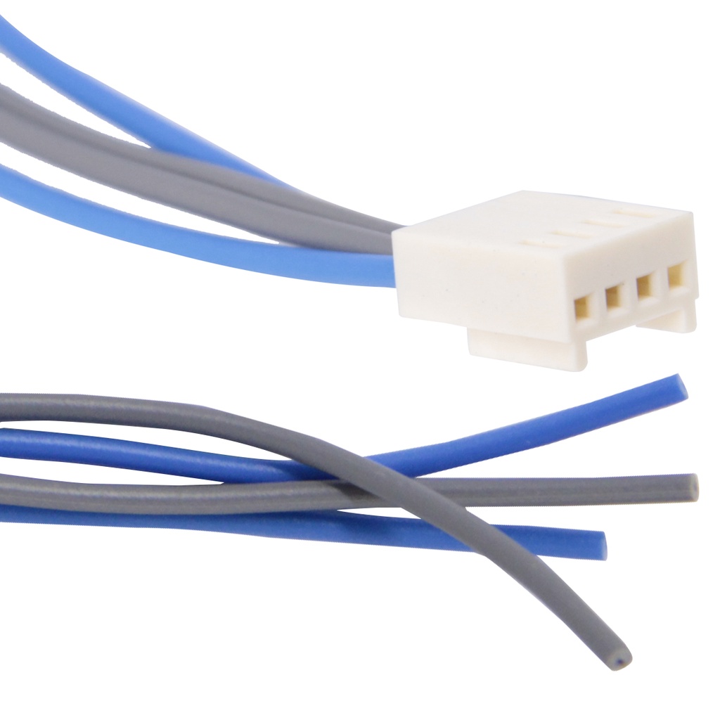 Chicote Taramps 4 Vias 2 Cinzas 2 Azuis / 35U  Conector de Áudio Para Módulo De Potência em Oferta na Shopee