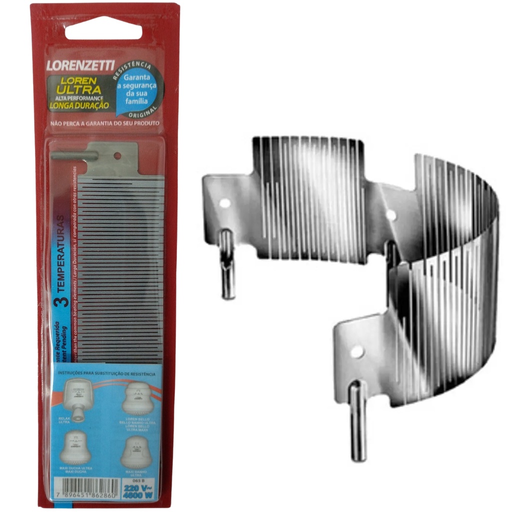 Resistência Ducha Relax Ultra 4600W X 220V - Ref. 065 B - Original Lorenzetti