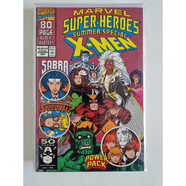 Marvel Super Heroes Summer Special - 1991 - HQ em Inglês - Importado