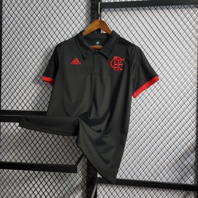 Camisa de Time Flamengo Gola Polo Preta - LANÇAMENTO 2023/2024 de Alta  Qualidade Envio Imediato - Escorrega o Preço