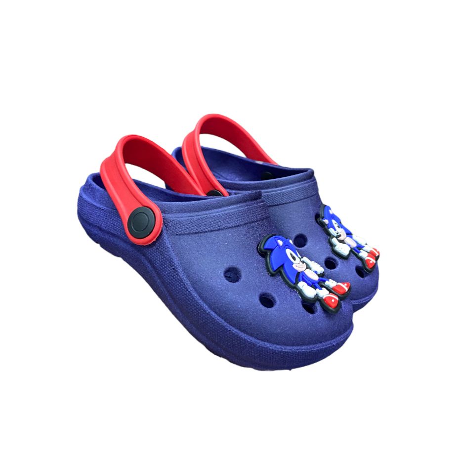 Sandalia Infantil Menino Babuche Personagem Sonic