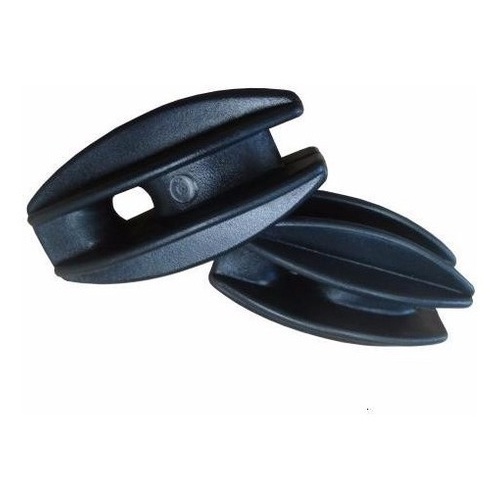 Kit Com 30 Isoladores Para Cerca Elétrica Castanha Preto para Haste