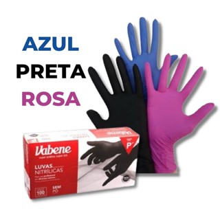 Luva Nitrílica Profissional c/ 100 unidades - Vabene