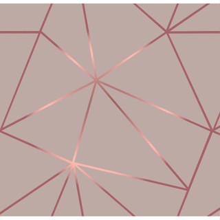 Papel De Parede Lavável Adesivo quarto Zara Rosa Rose Gold Efeito Visual 3D em Oferta na Shopee