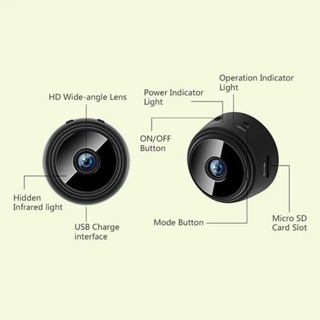 A9 HD Mini com visão noturna Wifi Câmera 1080P Sem Fio Vigilância #7