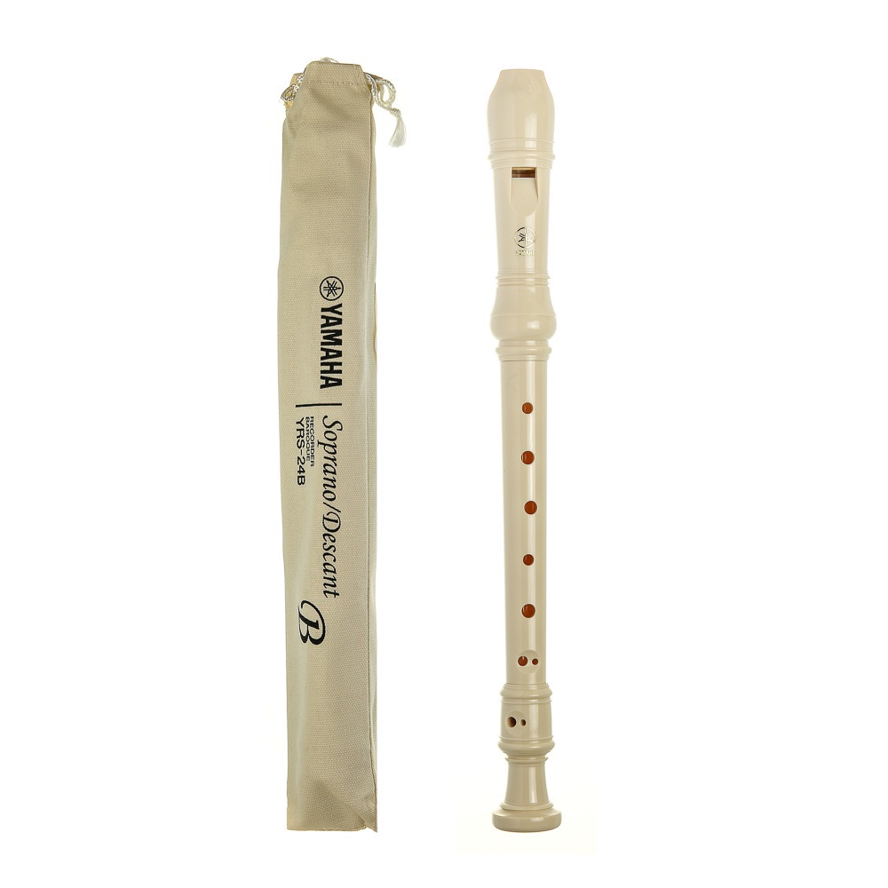 Flauta Doce Soprano Yamaha Barroca YRS-24B