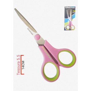 1 TESOURA 5.5CM PRECISÃO DE ALTA QUALIDADE MARCA WESTMAN em Oferta na Shopee