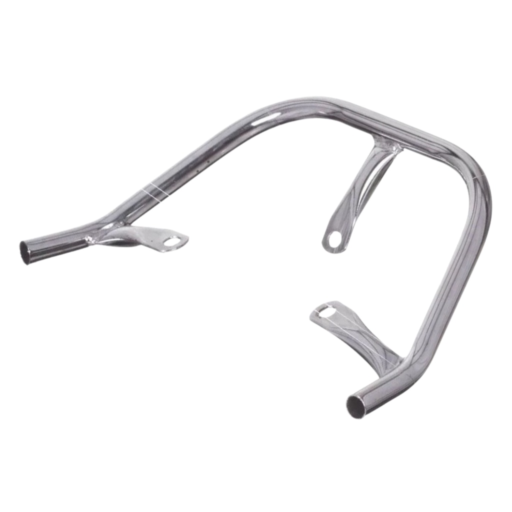 Alça Traseira Modelo Original Em Aço Tubular Pro Tork Para Moto Yamaha YBR 125 2000 À 2008