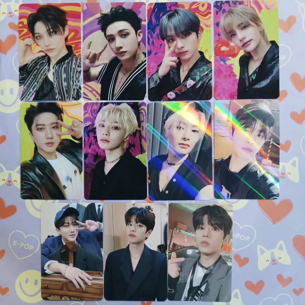 Stray Kids MAXIDENT MAKESTAR ホロ コンプ Stray Kids “MAXIDENT” Makestar PreOrder Benefit Hologram