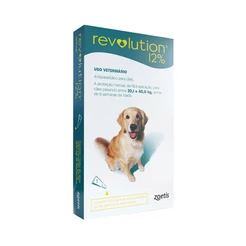 Antipulgas Revolution 12% Cães de 20,1kg a 40k 1 Pipeta