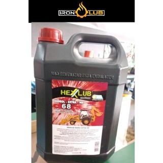 HEXXLUB Óleo 68 5L - Sistema Hidraulico Agrícola Industrial