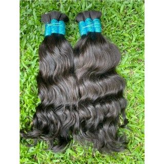 CABELO INDIANO ONDULADO LIGA AZUL 50 GRAMAS - CABELO 100% HUMANO SEMI LIMPO- ENVIO IMEDIATO
