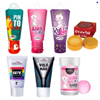 Kit Lubrificantes Gel Excitante Casal Massagem