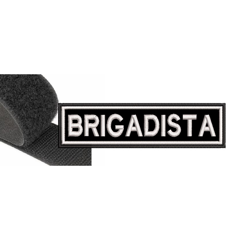 Patch Bordado - Brigadista
