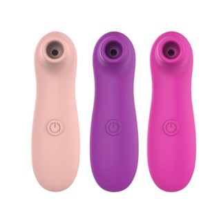 Vibrador Sugador de Clitóris Recarregável Estimulador Com Função de Pulsação