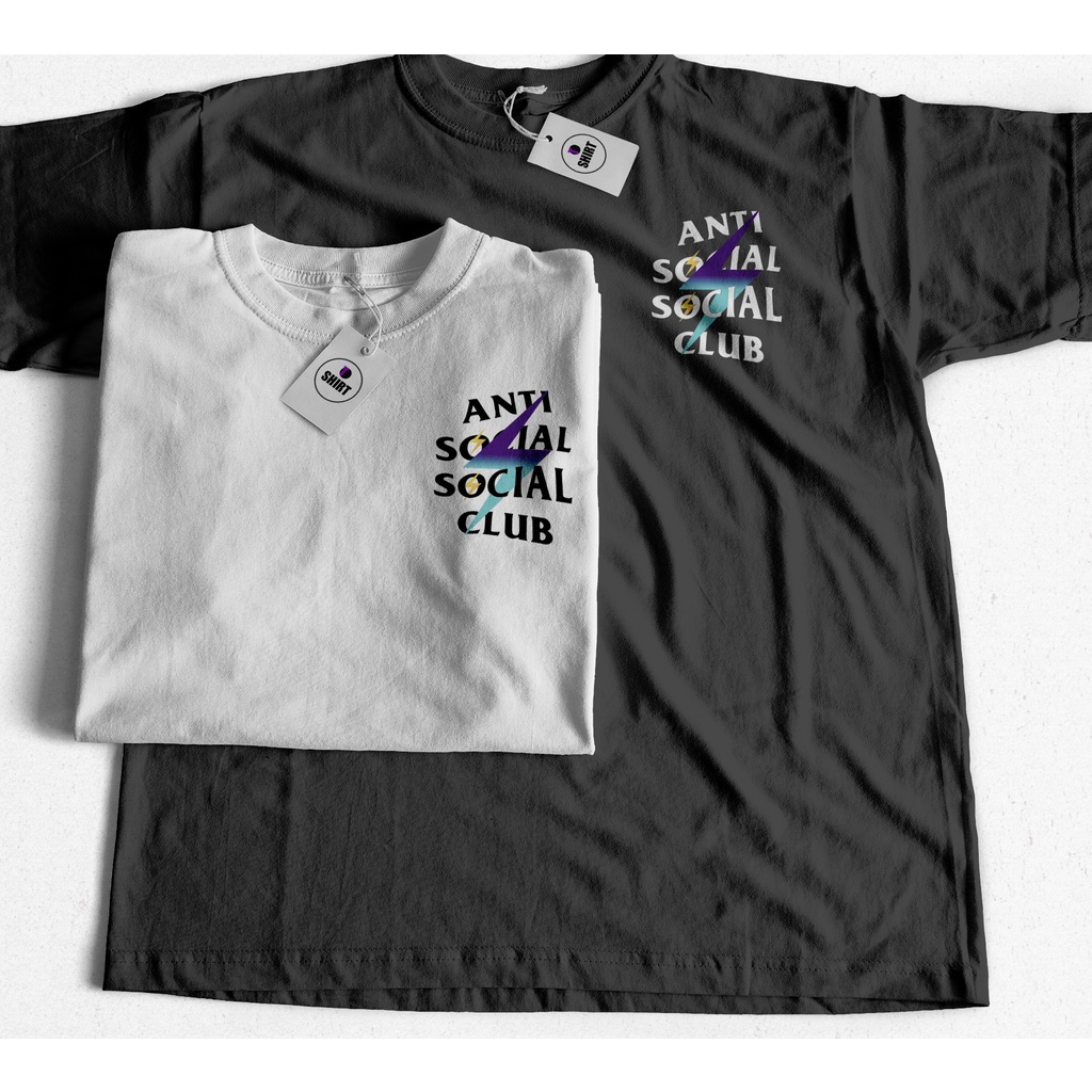 Anti social social on sale club thunder tee