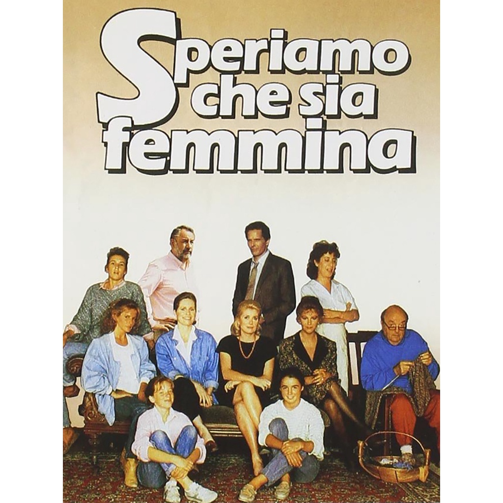 Tomara Que Seja Mulher / Speriamo Che Sia Femmina (1986) Mario Monicelli Legendado DVD