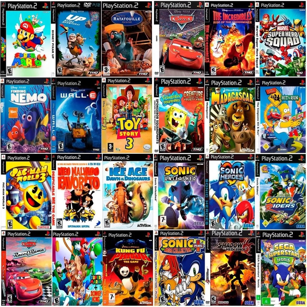 Jogos de Playstation 2