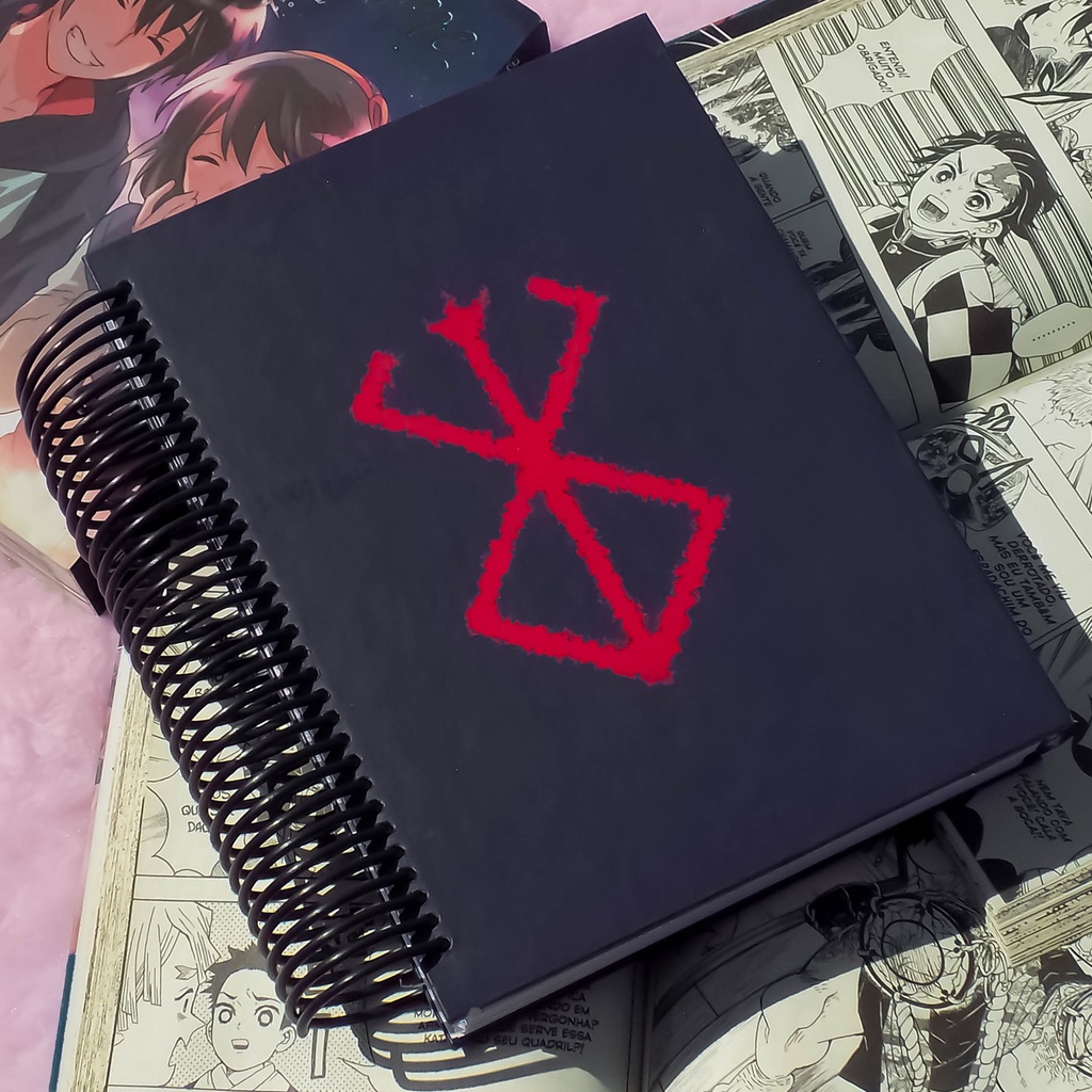 Sketchbook Berserk Aquarela A5 Capa Dura Caderno De Desenho