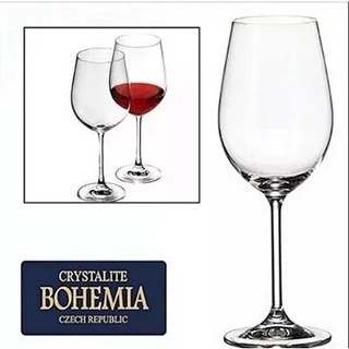 KIT C/ 02 Taça de Vinho Cristal Bordeaux Gastro Colibri 580ml Bohemia 4S032/580