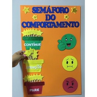 Semáforo do comportamento em Eva em Oferta na Shopee