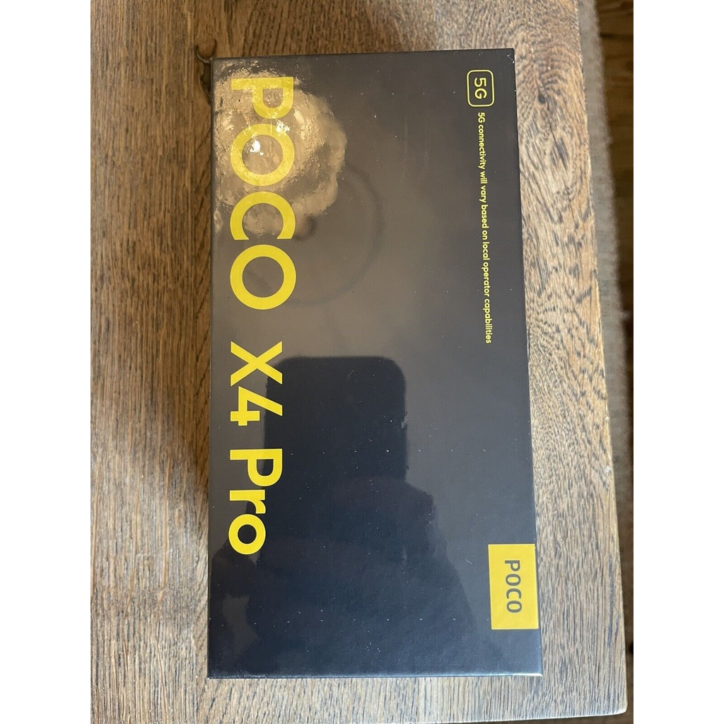 XIAOMI POCO X4 PRO 5G- 8GB RAM/256GB(NOVO/SELADO) PRETO/108MP CAM/TELA AMOLED