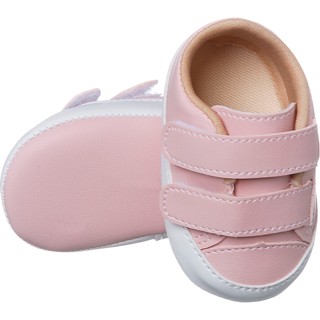 Tenis infantil bebe delicado cores ponta autocolante TP02 em Oferta na Shopee
