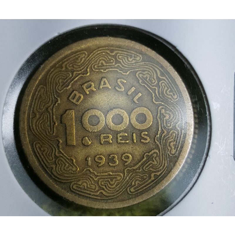Moeda 1000 reis 1939 mbc