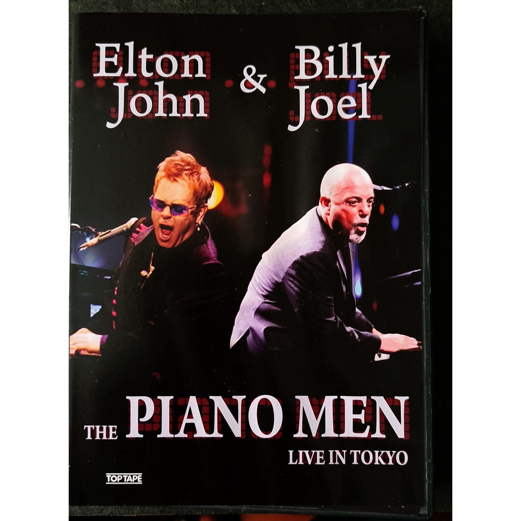 DVD Original Elton John & Billy Joel - The Piano Men - Live in Tokyo