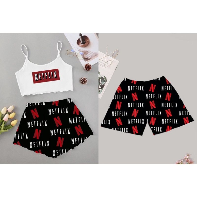 kit Mozão - kit casal - pijama ondinha - Netflix