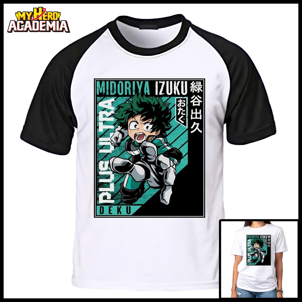 Camiseta Izuku Midoriya Boku no Hero Academia Unissex, Blusa Izuku Midoriya, Camisa Boku no Hero Academia Anime