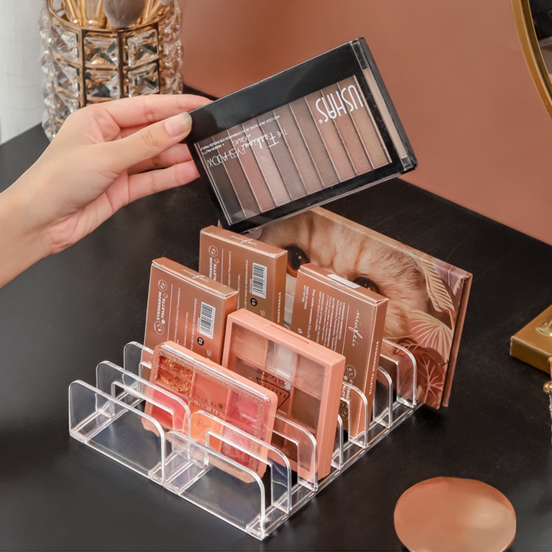 Organizador De Maquiagem Make Vult Batom Base Studio Fix Máscara de Cílios /Sombra/Paleta de sombras/Contorno/Kit De Suporte/7 Divididos Para Cômoda