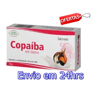 Sabonete COPAIBA Antisséptico Natural Lianda - 90g Frete Grátis Top!