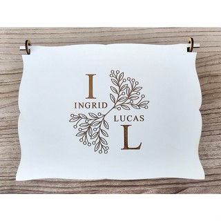 Caixa personalizada para Casamento em MDF 15x20x8 - Vários Modelos